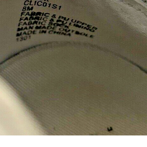 Steve Madden Click Wedge Bootie Women's Zip Up High Top Sneaker Gray Size 8 - Picture 10 of 10